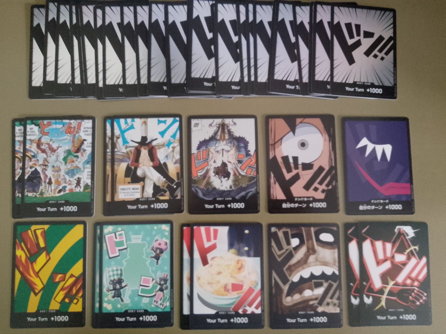 Bandai Carte collezionabili: One Piece DON Lot – Nuovo (secondo la descrizione) da Jona venduto da Stack