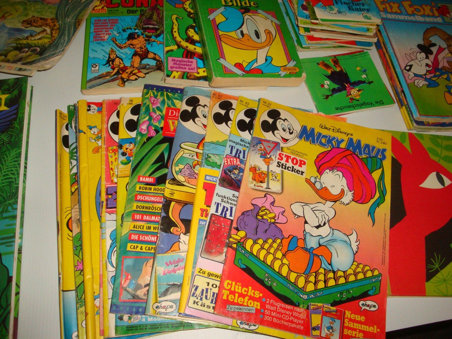 Fumetti: Konvolut Comics: Ringgi+Zofi, Mickey Maus, Fix und Foxi, ... – Difettoso da Enggistein venduto da mach1 6