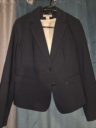 Veste H&M bleu marine, taille 40 - Élégante 