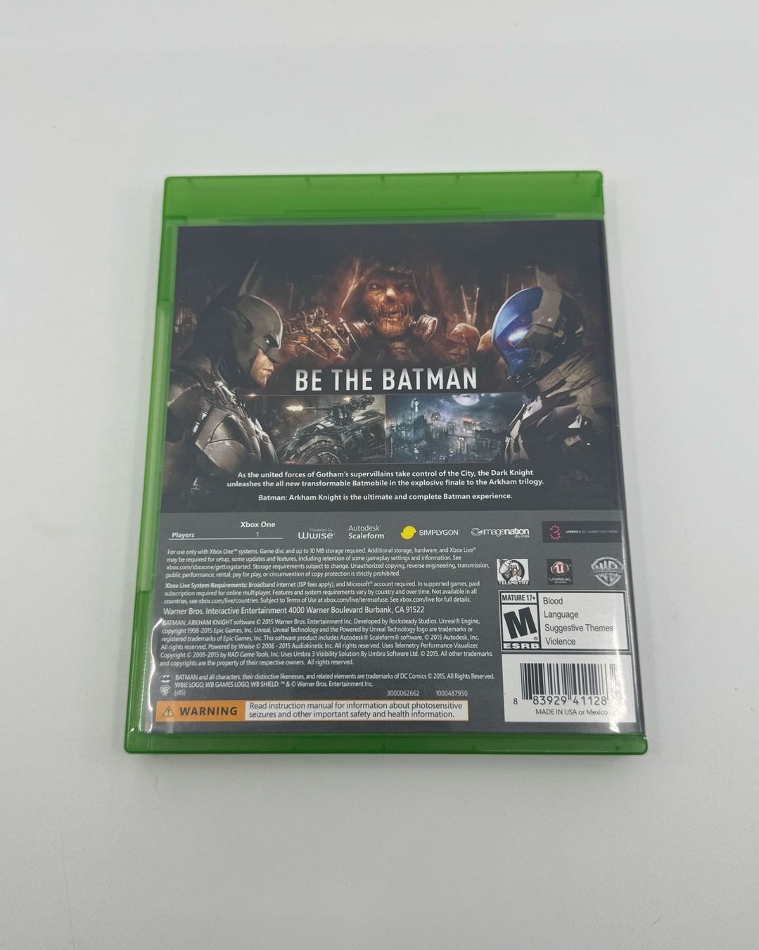 Giochi: Batman Arkham Knight (XBOX One) – Usato da Herisau venduto da Seyashop1 2