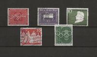 BRD 1956 Lot de timbres oblitérés