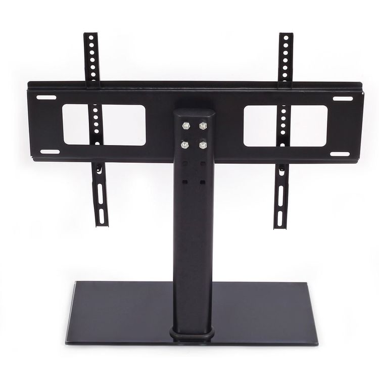 PERLEGEAR TV Standfuss TV Ständer Schwenkbar Für 24-55/60 Flach & Curved Fernseher Bis Zu 40 KG