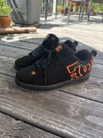 DC Schuhe Court Graffik schwarz orange Grösse 43