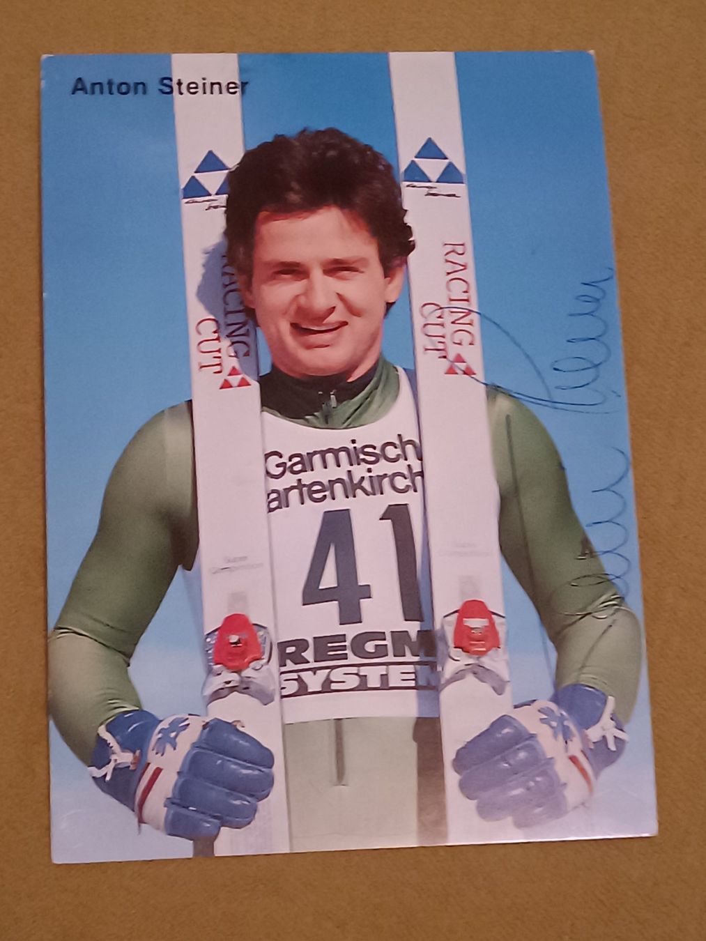 Autogramme: Anton Steiner - handsigniert – Gebraucht aus Menziken von Autogramme