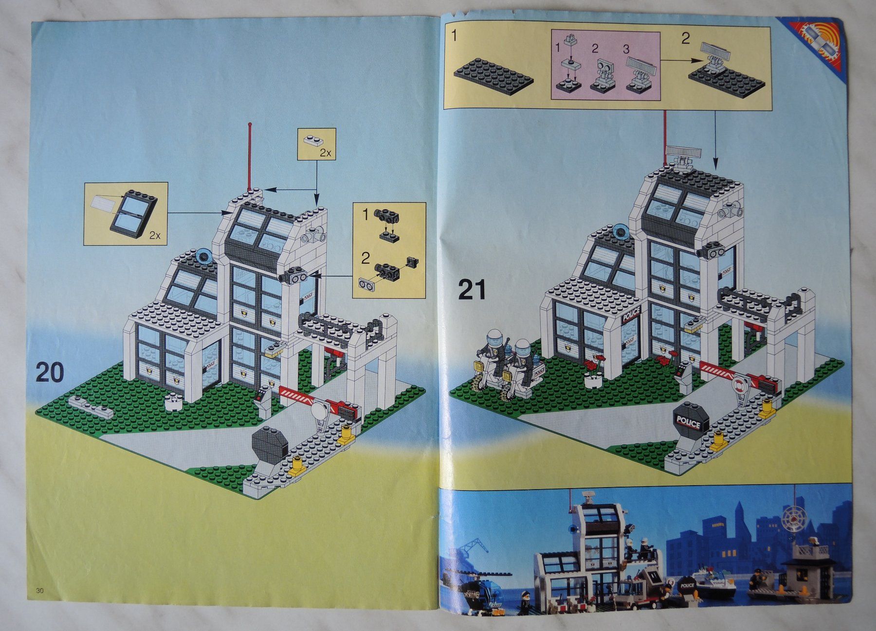 Lego Giocattoli: Metro Polizei Station, Set 6598 (1996) – Usato da Burgdorf venduto da ursla50 8