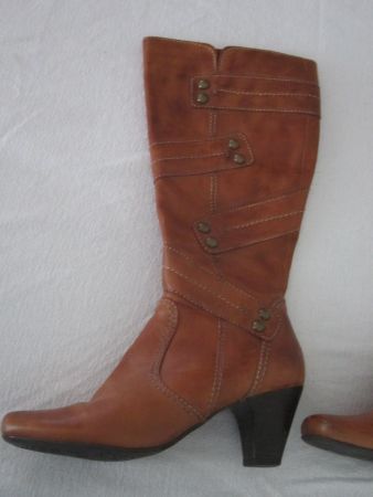 Damen Leder Stiefel  Marco Tozzi Gr. 38