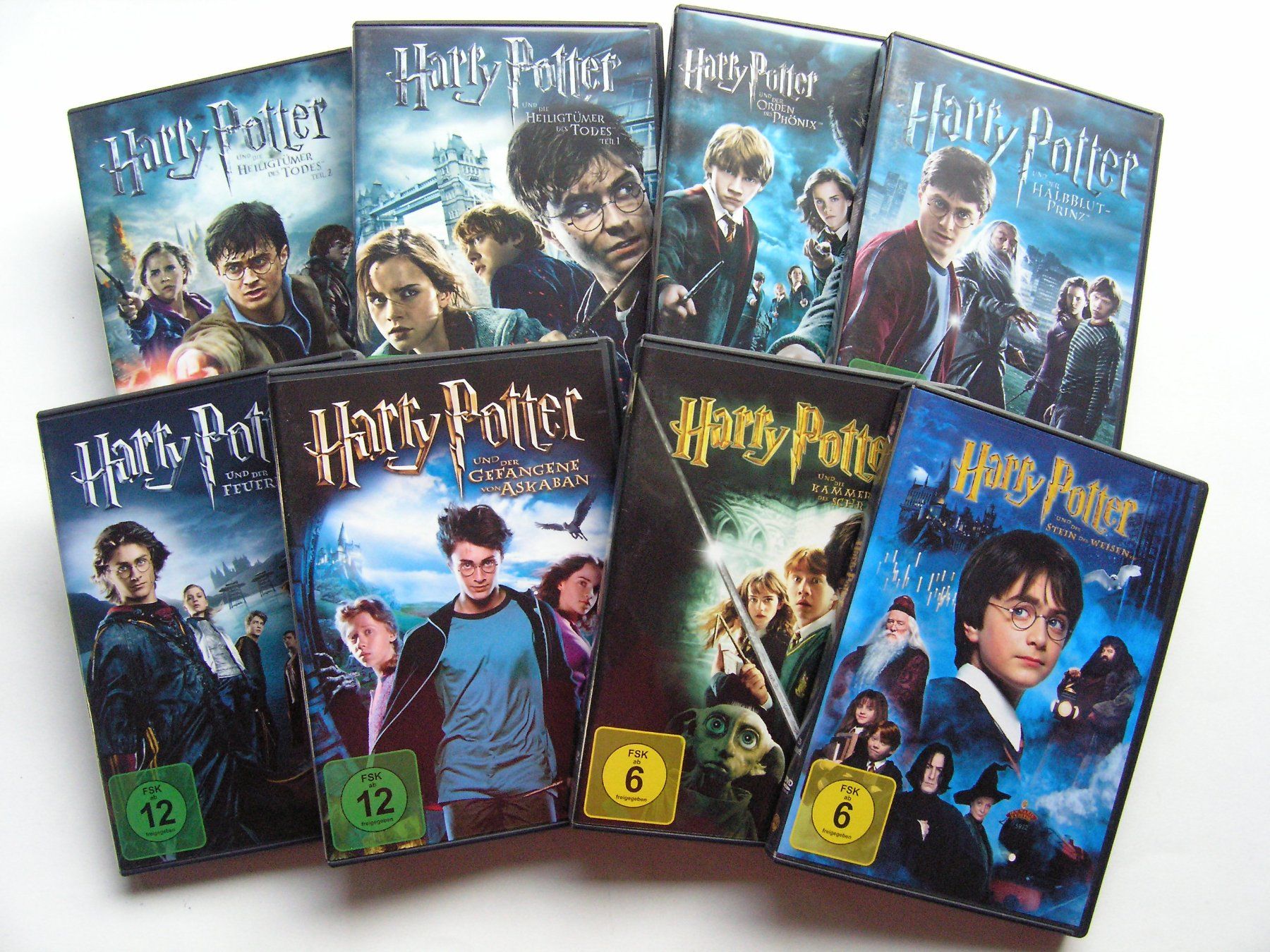 Alle DVDs: HARRY POTTER COMPLETE DVD COLLECTION 1-8 – Gebraucht aus Zuzwil SG von vette13 4
