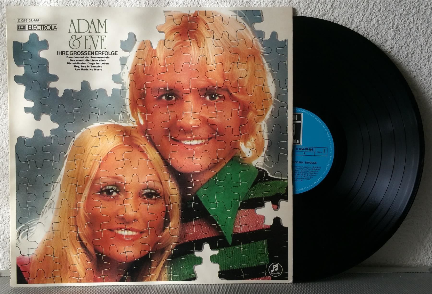 Dischi in vinile: ADAM & EVE - GROSSE ERFOLGE - LP – Usato da Greifensee venduto da scharmant