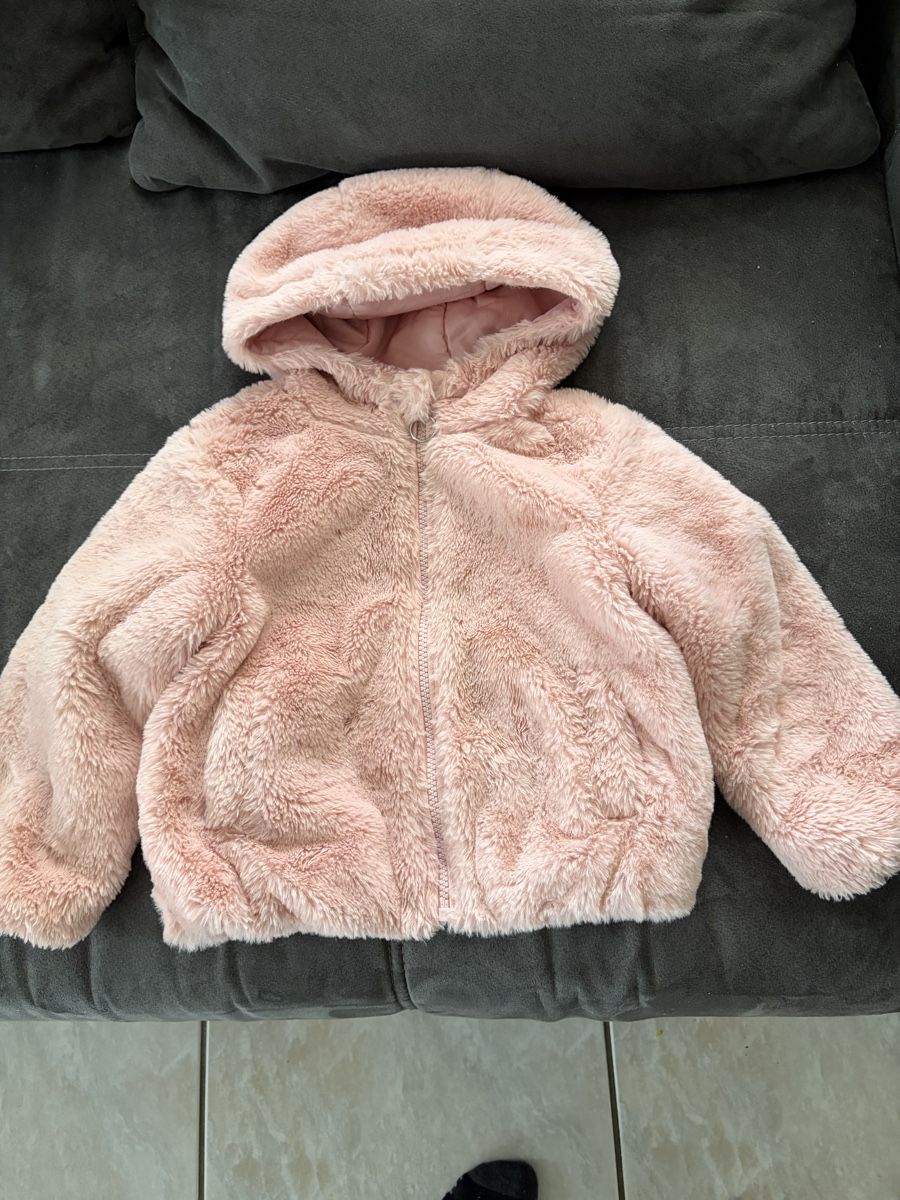 Jacken & Mäntel: Kuscheljacke rosa 104 – Neu (gemäss Beschreibung) aus Roggwil TG von Strick-Fee