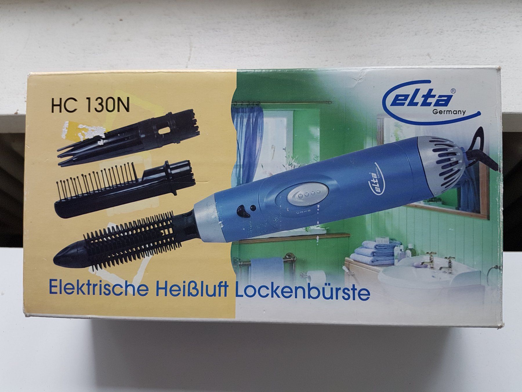 Piastre & Arricciacapelli: Heissluft Lockenbürste – Nuovo e nell'imballaggio originale da Duebendorf venduto da Arenenberg1