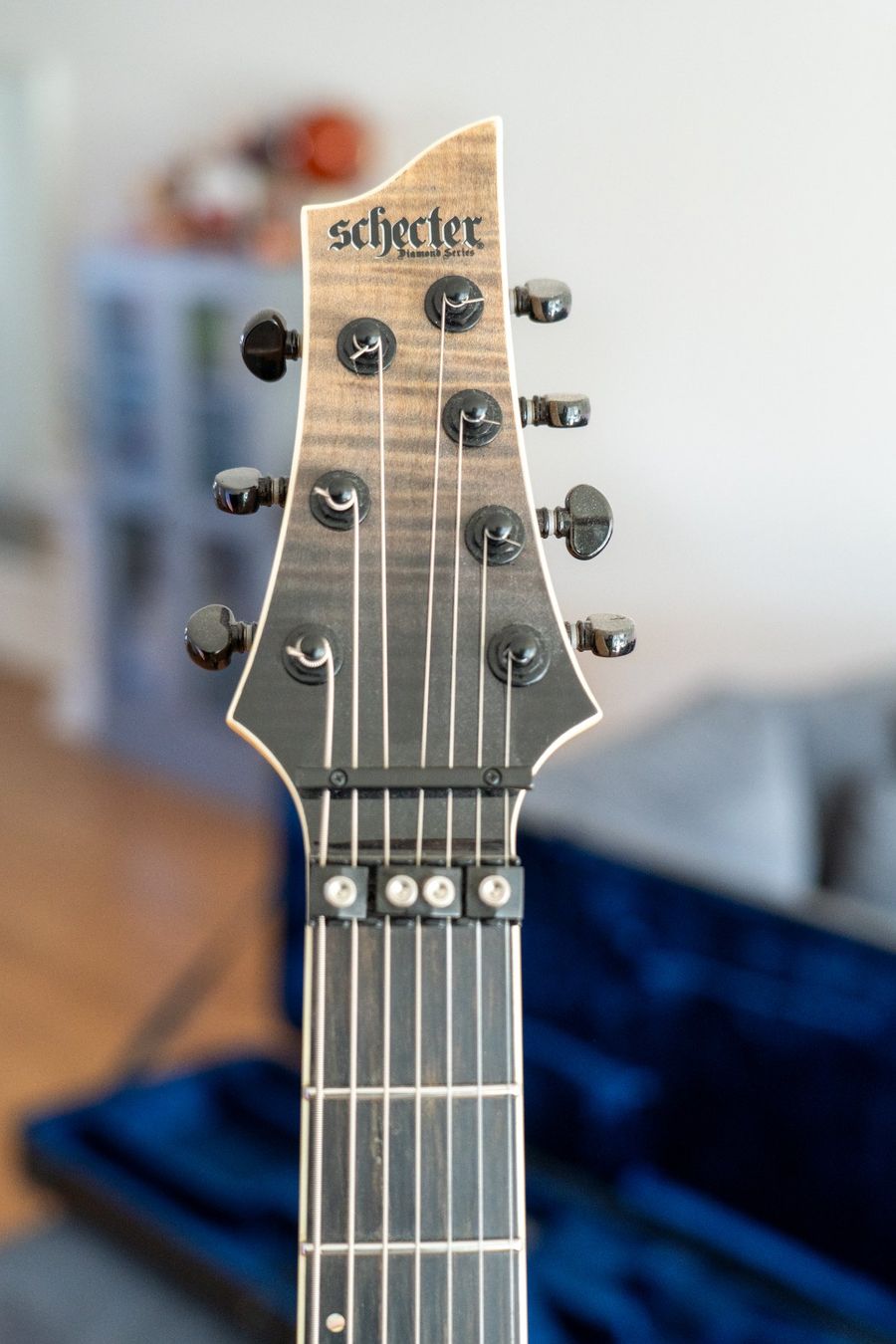 Schecter Strumenti musicali: Schecter C-7 FR SLS Elite 7 / Fishman + Koffer – Usato da Winterthur venduto da BuriCaliskan 3