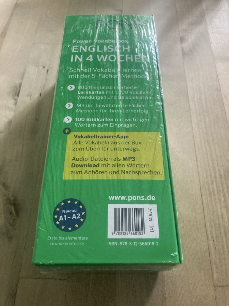 Libri: Pons Vokabelbox Englisch – Nuovo e nell'imballaggio originale da Zürich venduto da msxmsx 1