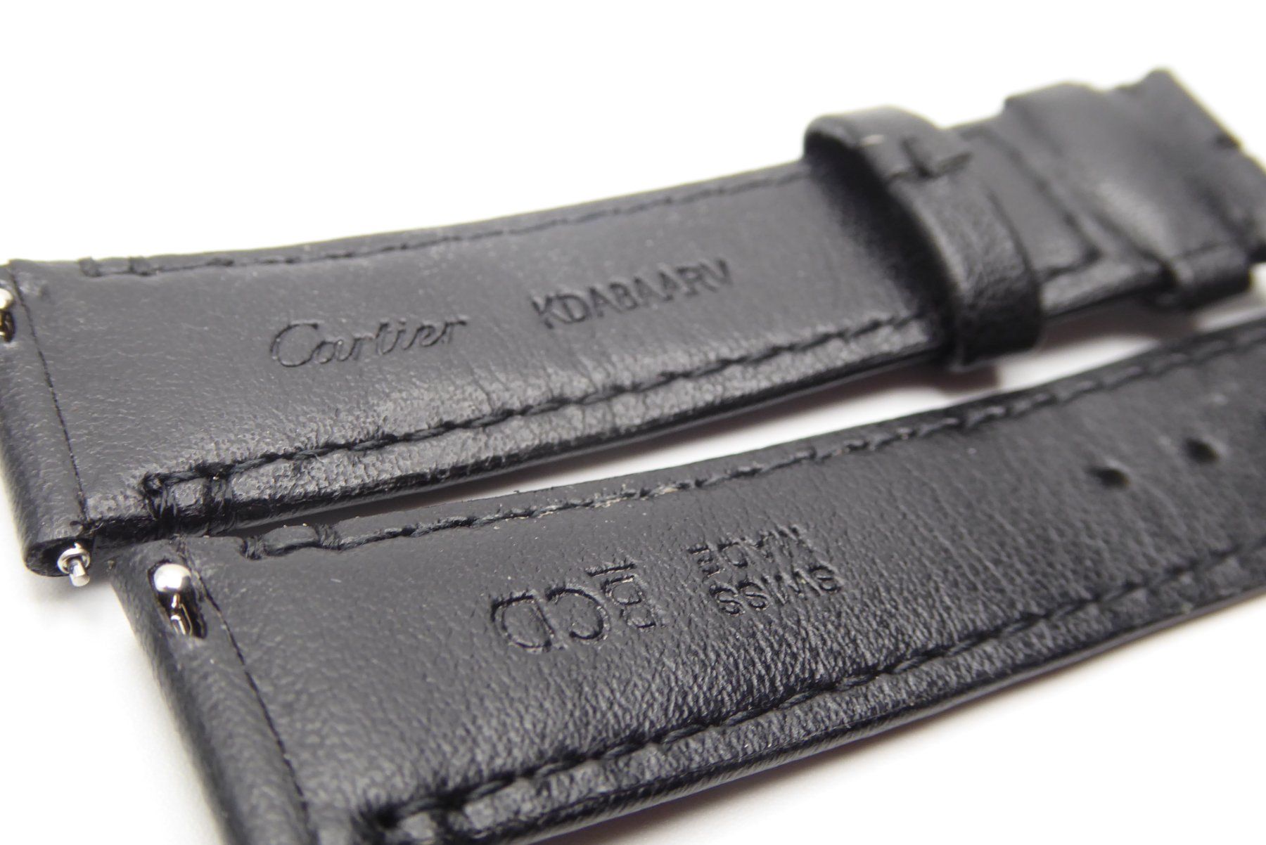 Cartier Bracciali & Braccialetti: Cartier black Leather strap 18mm – Nuovo e nell'imballaggio originale da Geneve venduto da adr_xk6n 6