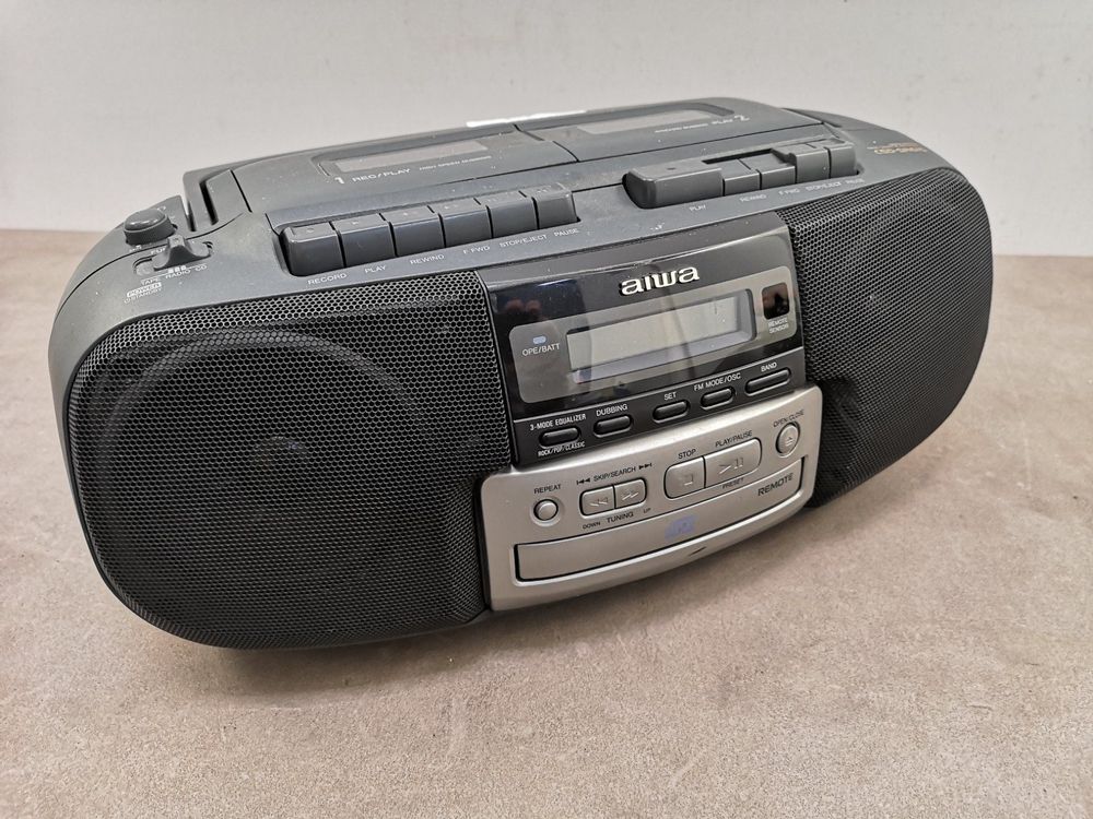 AIWA CD Radio Double Cassette Recorder Kaufen auf Ricardo