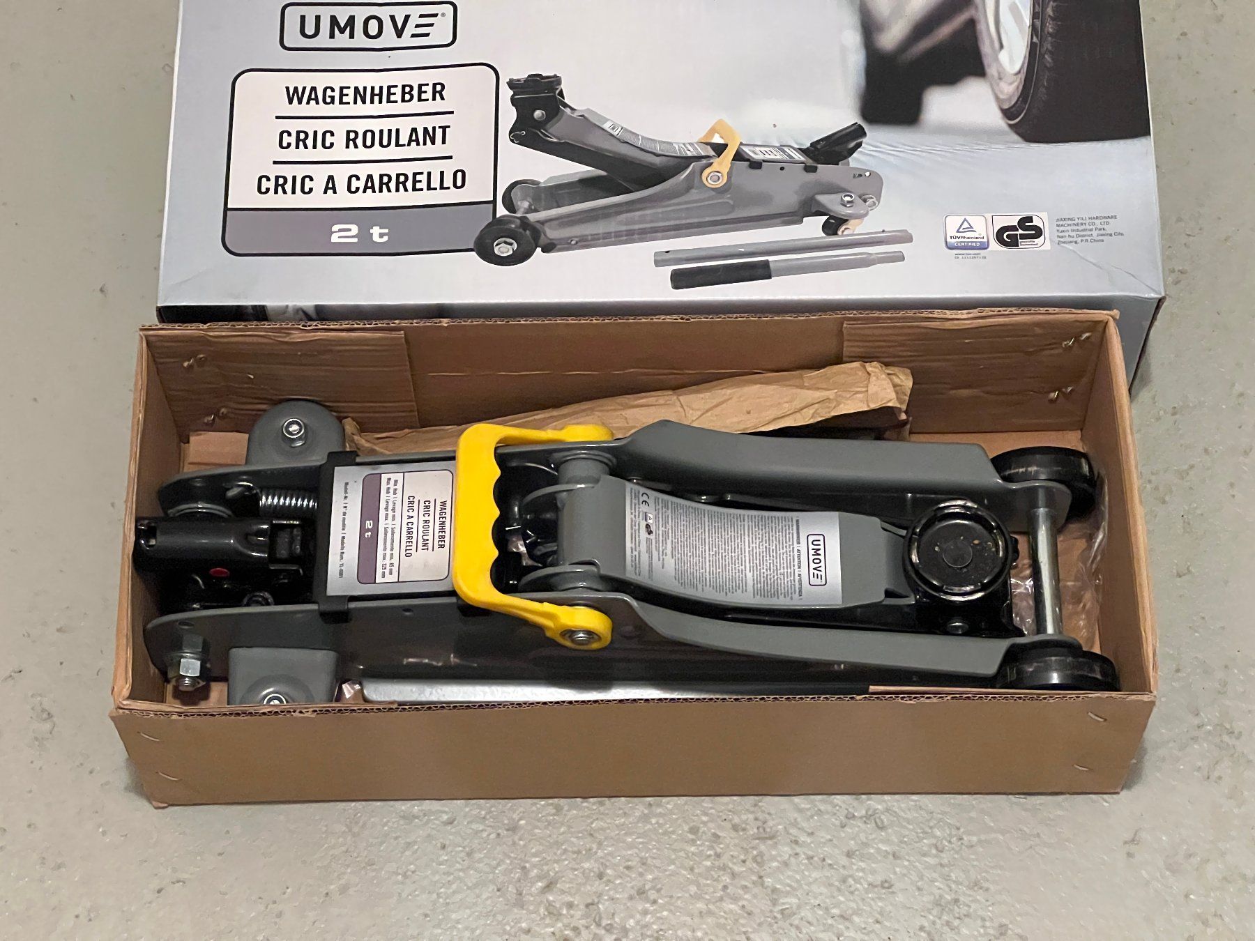 Tous les outils: Umove Cric (2 t) – Neuf (Voir description) à Delemont par Nova-Goods