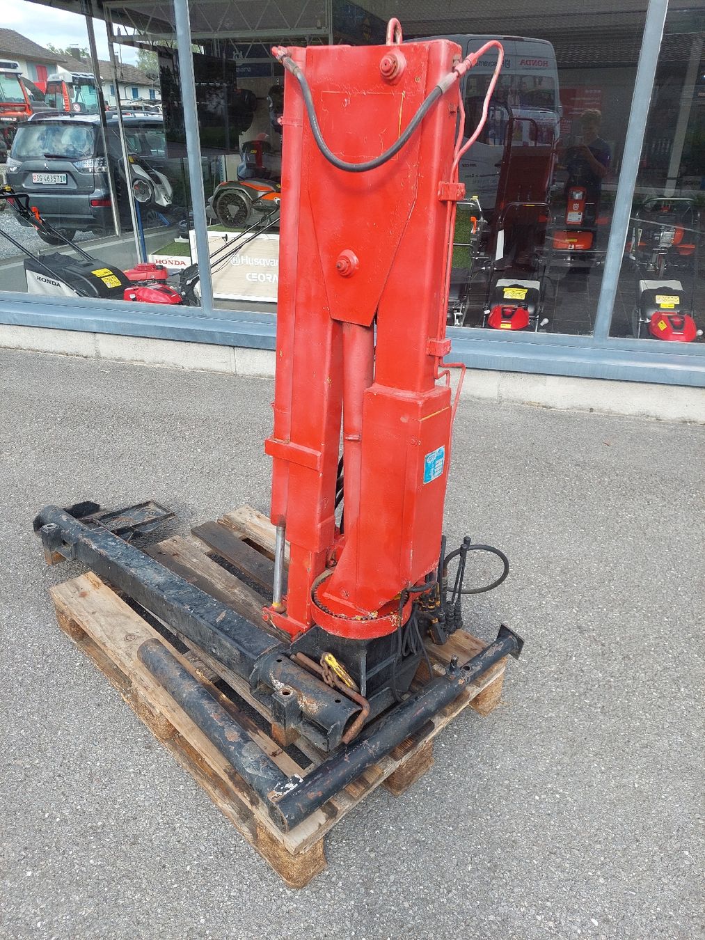 Kräne: Hydraulischer Kran – Gebraucht aus Gams von stoeckligams 1