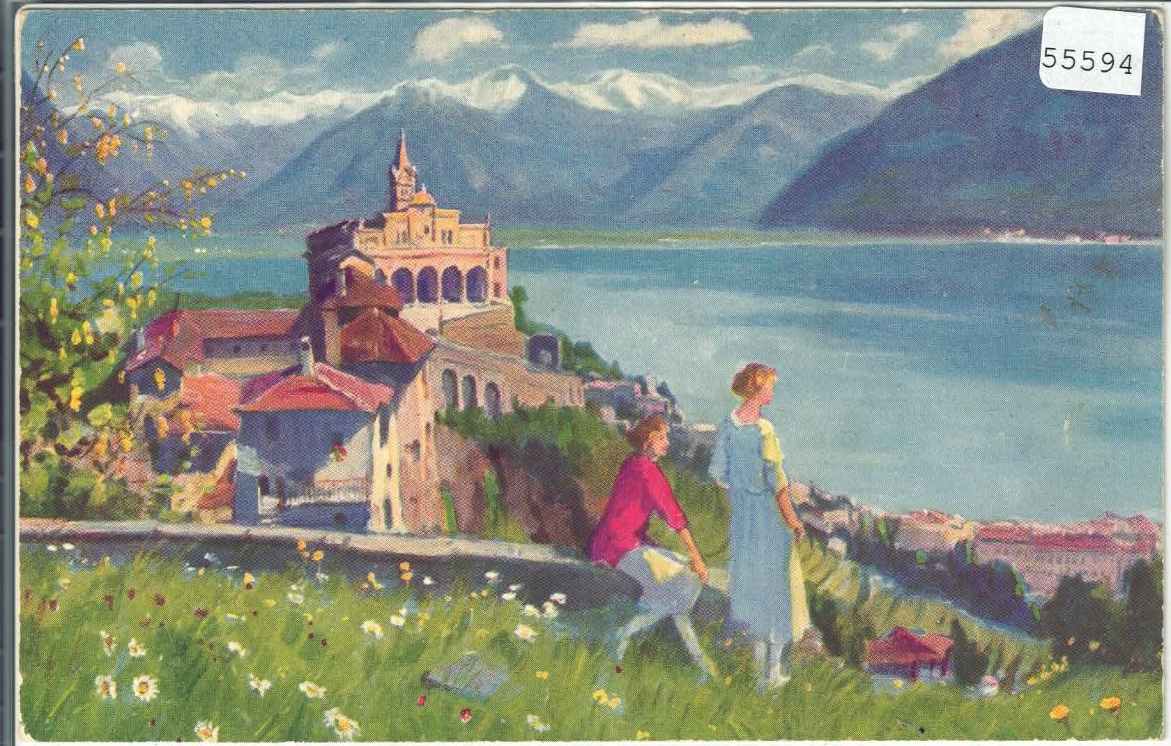 Cartoline postali: Paolo Kutscha - Madonna del Sasso – Usato da Ettingen venduto da Kartenplanet