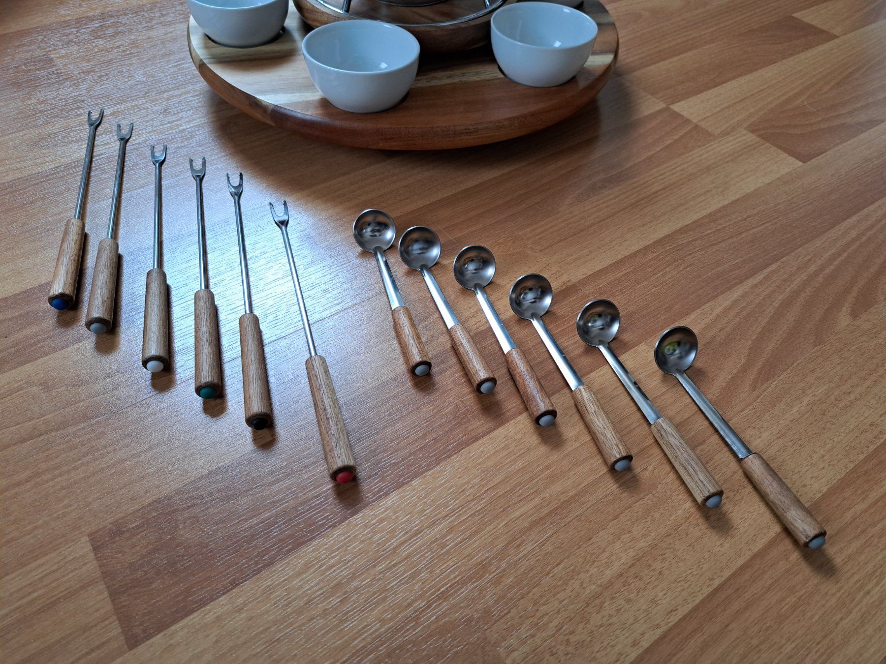 Set di piatti: Fonduekarussell Armata (komplettes Set) – Usato da Birrhard venduto da Pry 3