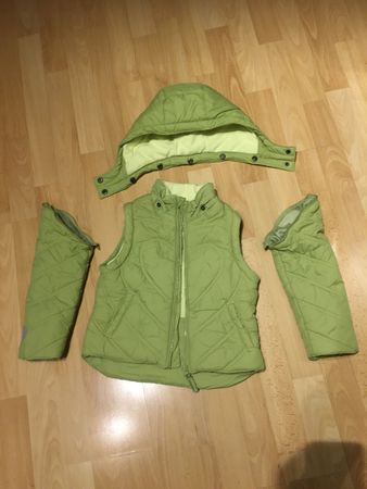 Winterjacke Gr. 104 (und Weste in einem )