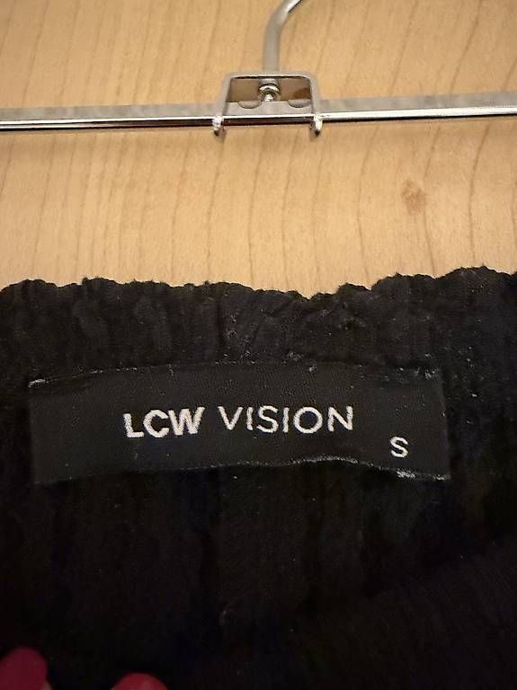 Pantaloni: Schwarze strukturierte Hose – Usato da Rorschach venduto da Tara234 1