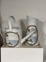 Giesskanne & Milchkrug (maritim) 2er Set