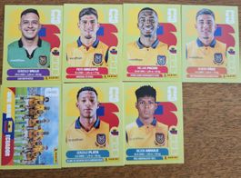 Panini Sticker WM 2026 - ECU 3/4/6/11/13/16/17