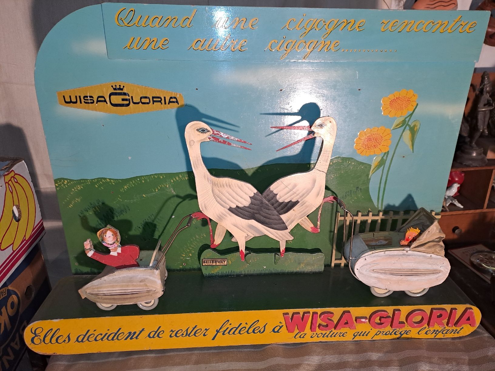 Wisa Gloria Giocattoli: Wisa Gloria Werbung Automat – Usato da Gebenstorf venduto da suroh