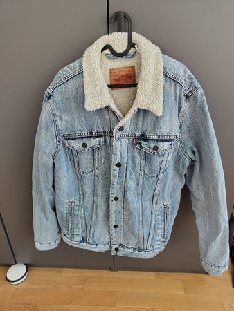 Jeansjacke Herren Levi's Grösse L gefüttert guter Zustand