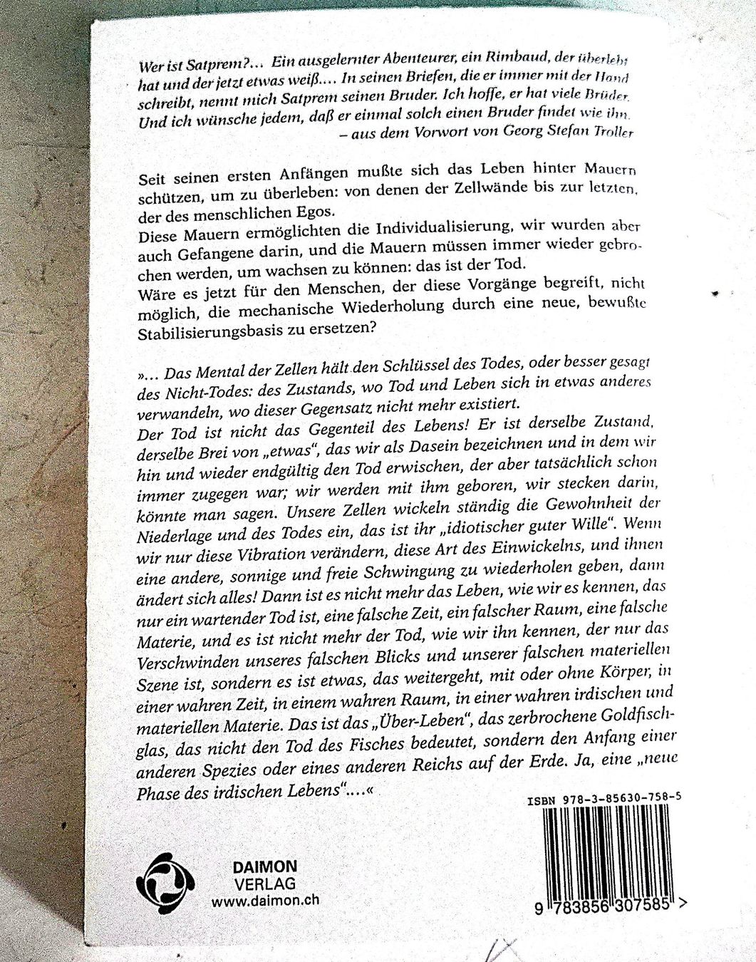 Bücher: Das Mental der Zeiten Satprem – Gebraucht aus Baar von 2cvbaar 2