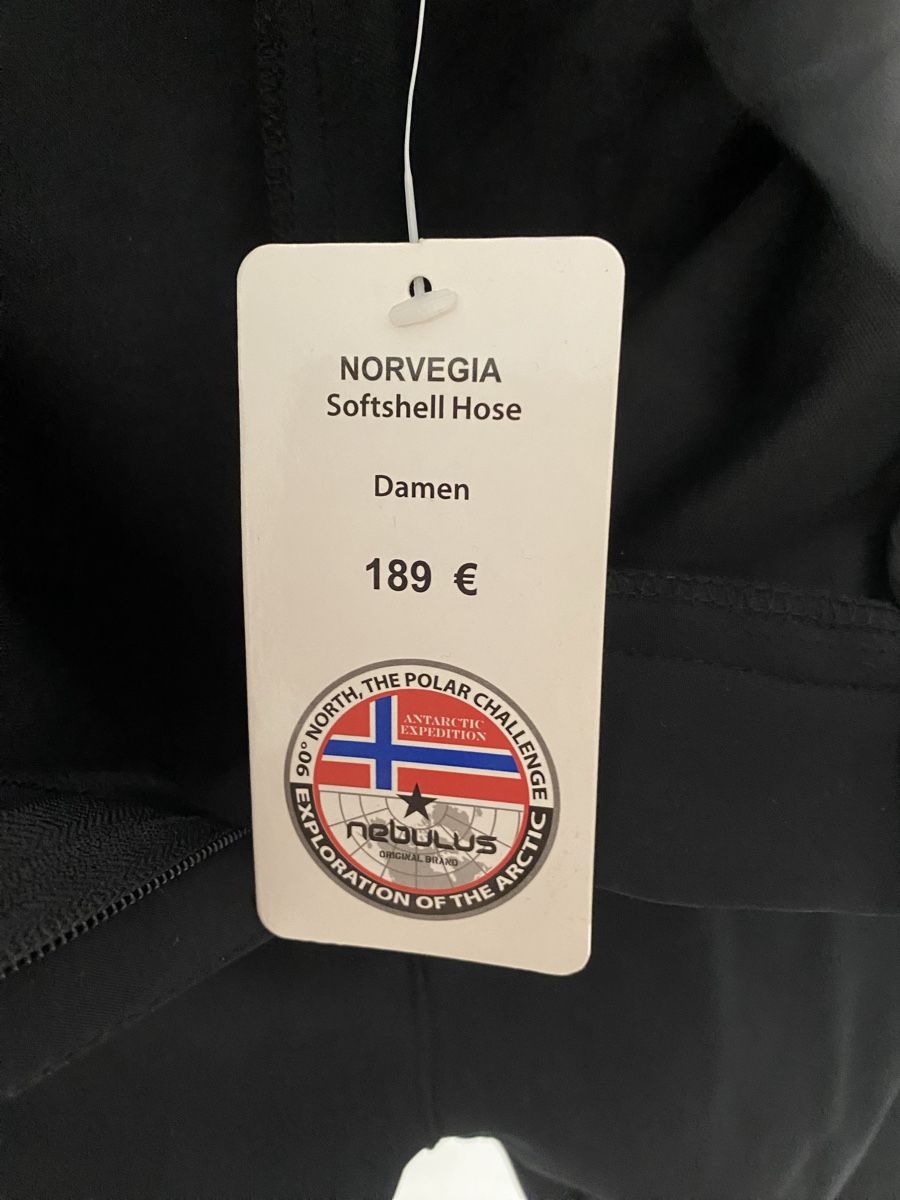 Pantaloni: Nebulus Softshell Hose, Gr. 44, Neu mit Etikett! – Nuovo (secondo la descrizione) da Rapperswil SG venduto da meg_gh8h 3