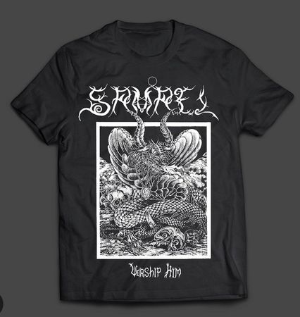 Herren T-Shirt SAMAEL - WORSHIP HIM-XL