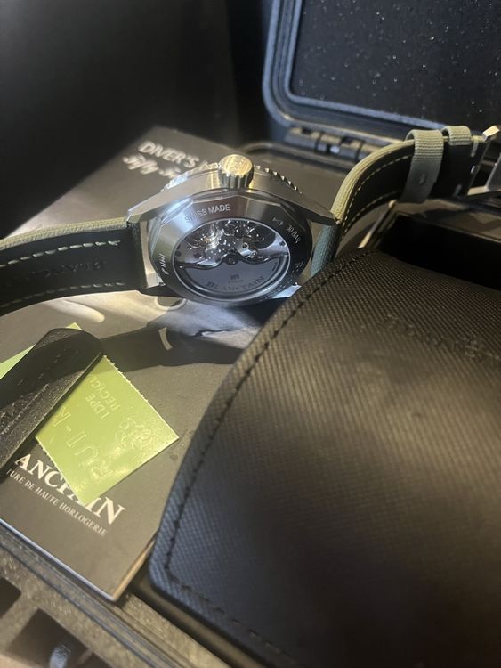Blancpain Orologi: Blancpain Fifty Fathoms Automatik NP 10‘300 CHF – Usato da Bern venduto da Minok 3