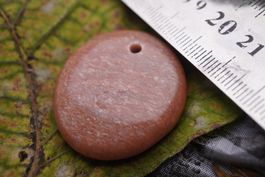 Mondstein  Rosa   Gelocht  Anhänger     Ab 1.-