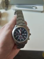 Chronograph Madison Titanium Herrenuhr schwarz gebraucht