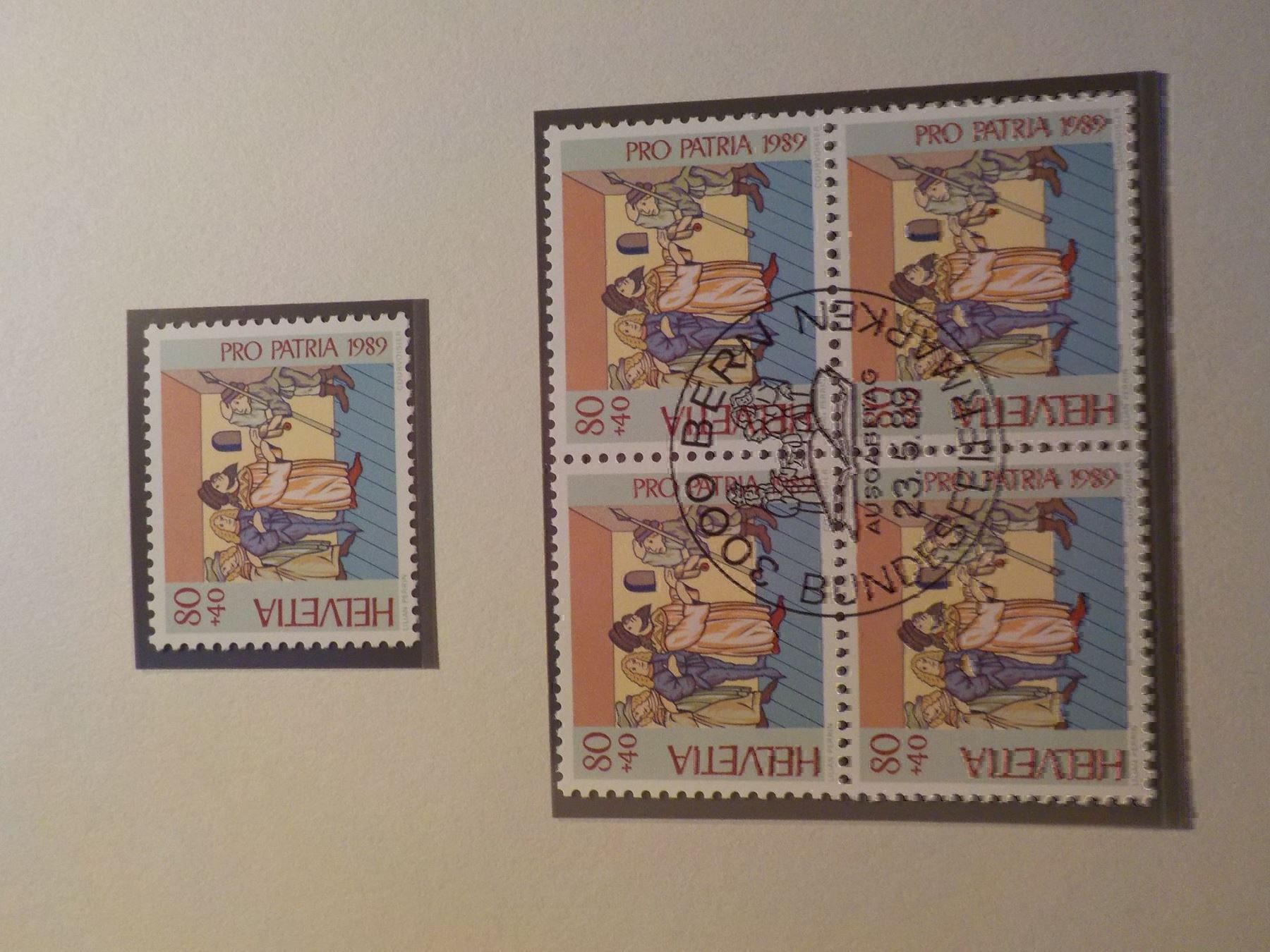 Alle Briefmarken: 1989, Pro Patria – Neu (gemäss Beschreibung) aus Muri b. Bern von Ricardoverkauf 1