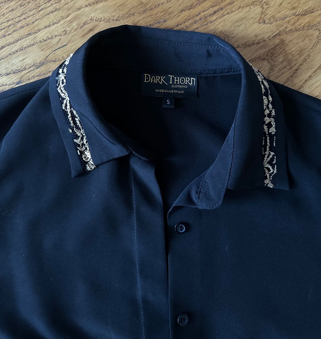 Camicette: Gotik Bluse Dark Thorn – Usato da Siebnen venduto da koschitoschi 3