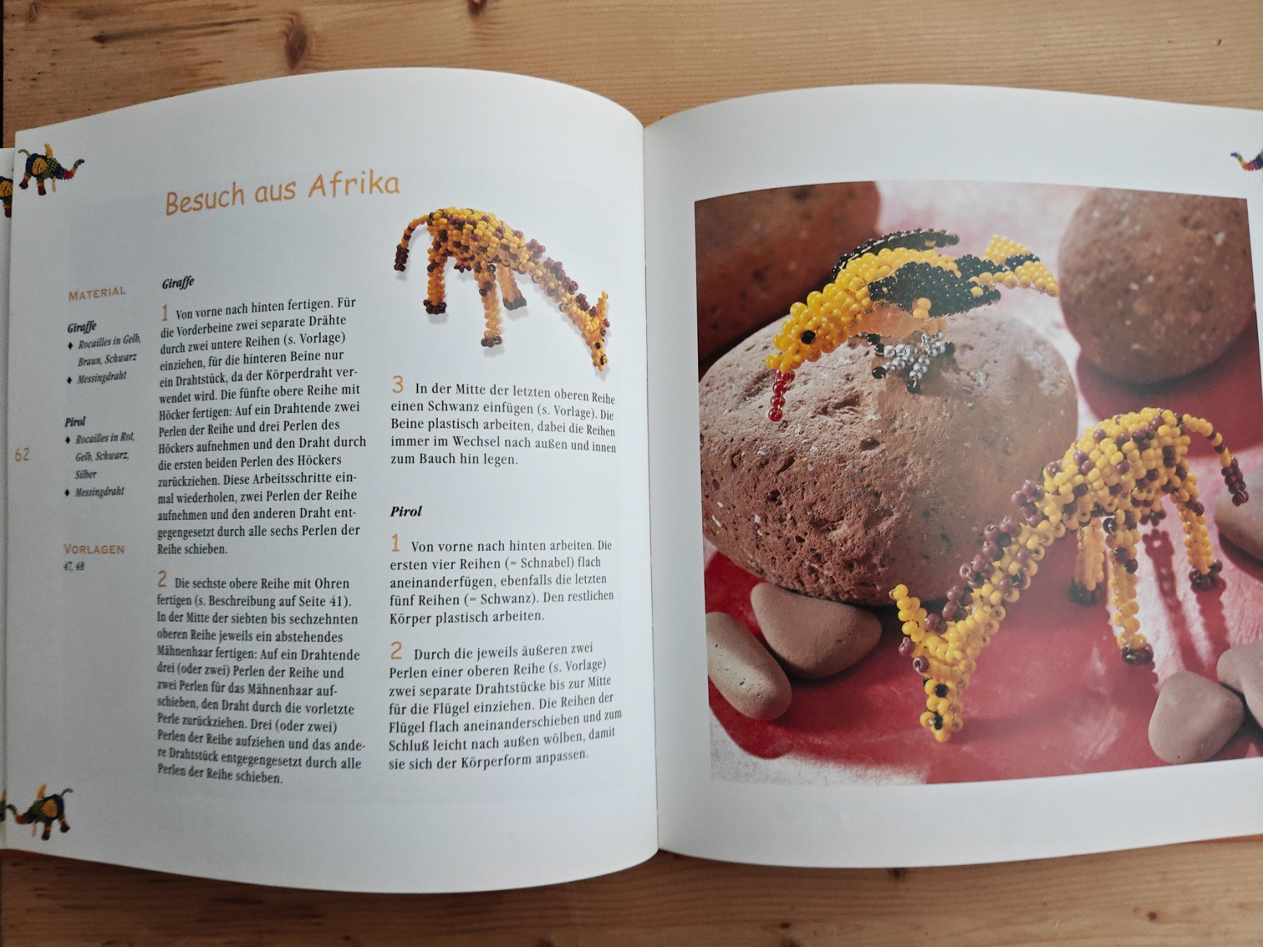 Libri: Das große Perlen-Tiere-Buch / Ingrid Moras - Christophorus – Usato da Muttenz venduto da Negnuja 1
