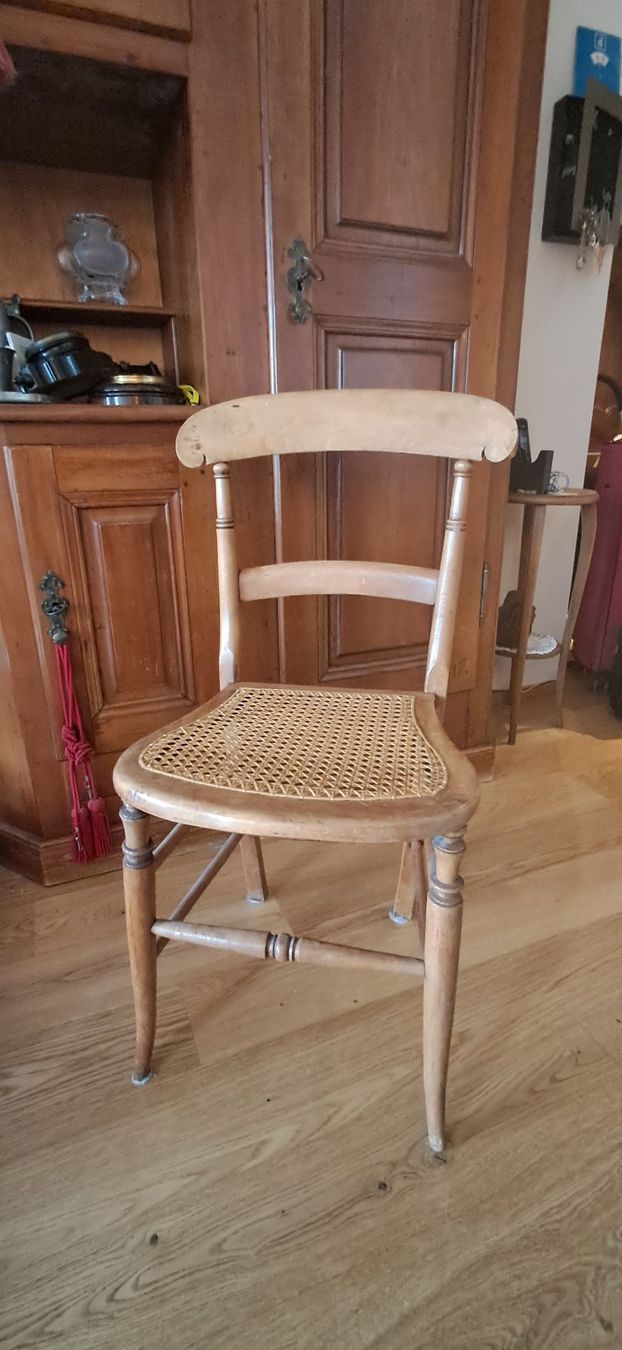 Sedie: Biedermeier-Stuhl Wiener Geflecht – Usato da Chur venduto da Okapi77