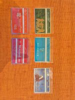 Verschiedene Taxcards