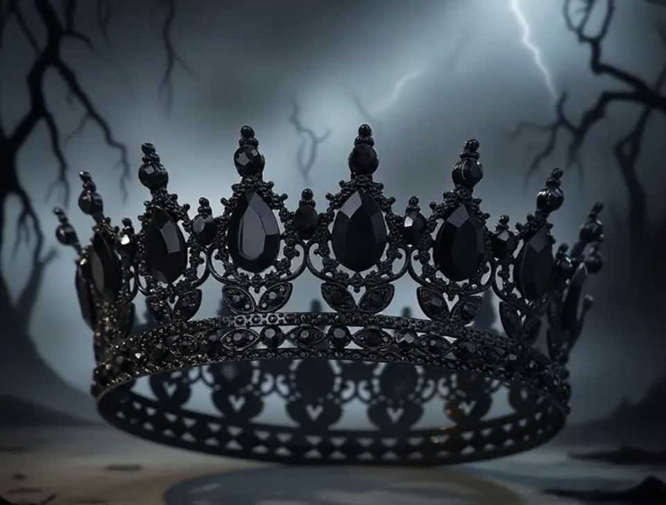 Tutte le decorazioni: 1 Stück - Schwarze Gothic Krone – Nuovo (secondo la descrizione) da Rheinfelden venduto da Gazzi