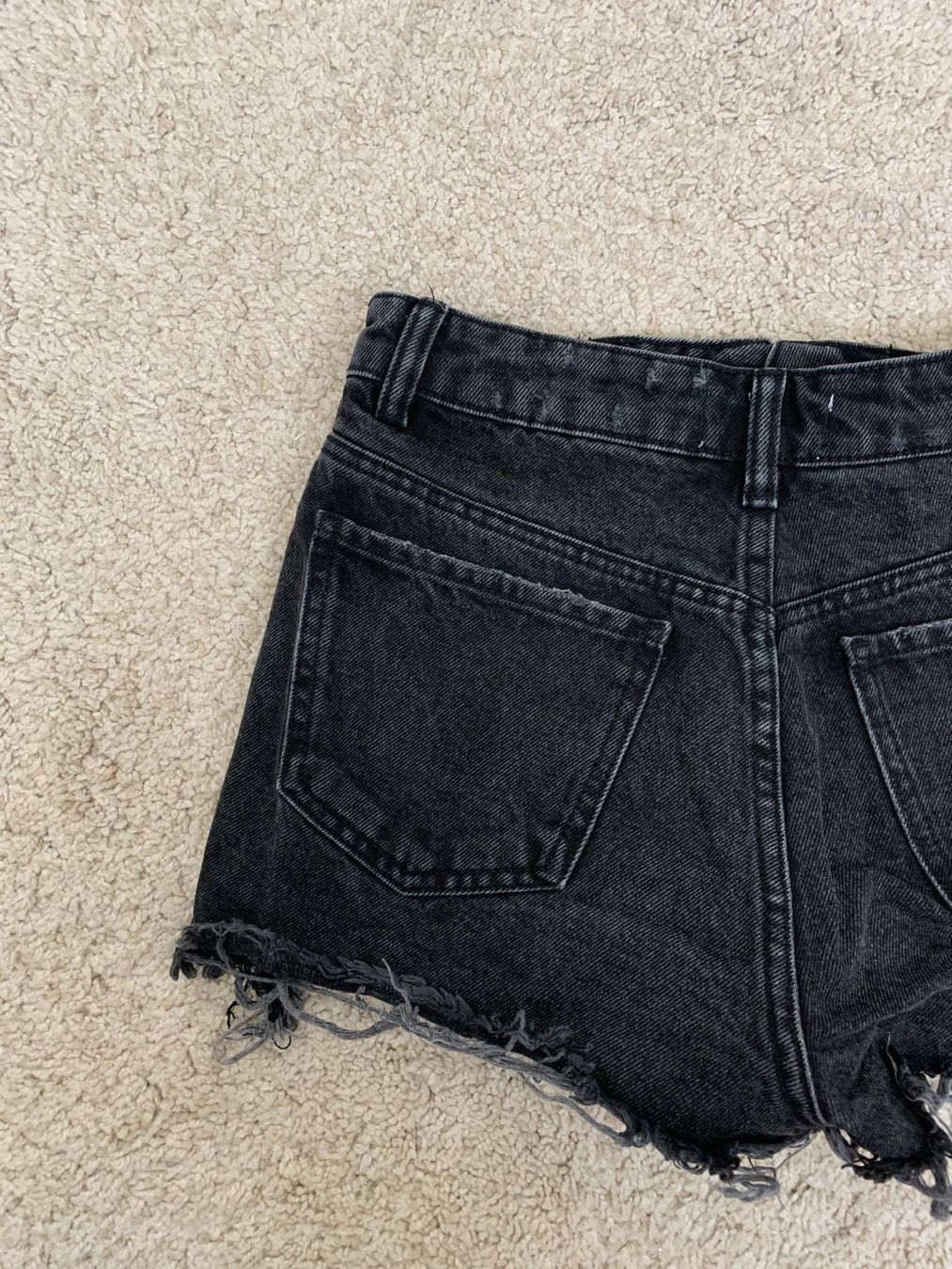 Jeans: Pantaloncini shorts neri Zara – Gebraucht aus Pregassona von katypustovarov 2