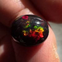2.87 ct - Natural Ethiopian Opal - 12 x 10 mm