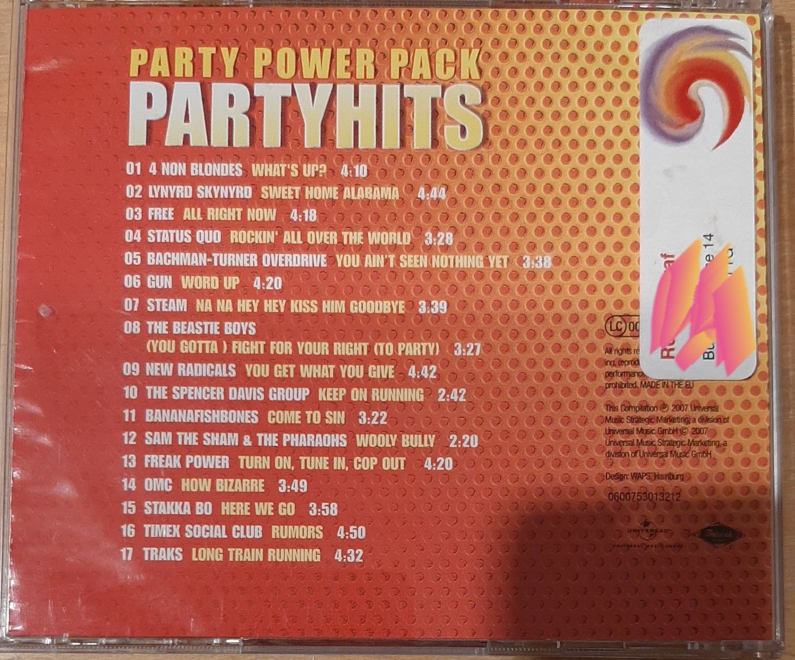 CD: Party Power Pack - Party Hits, 3CD Pop Rock Compilation – Usato da Schönenberg TG venduto da Gregordini 3
