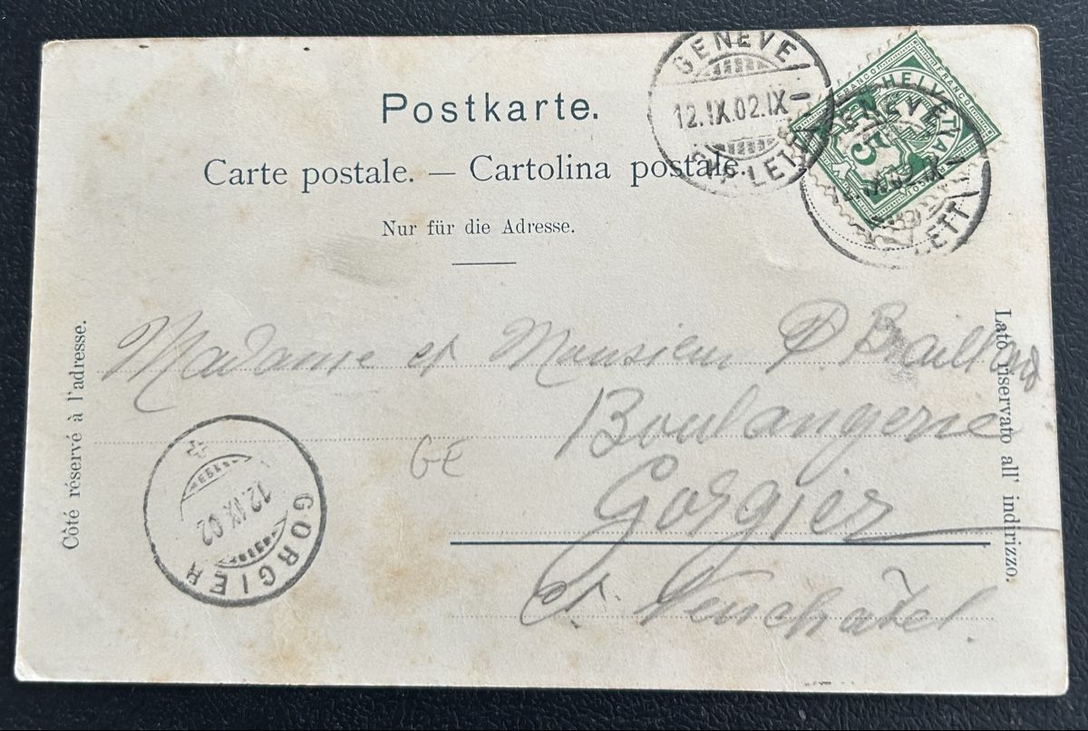 Cartes postales: Les Sources 1902 – D'occasion à Horw par Tellbub 1