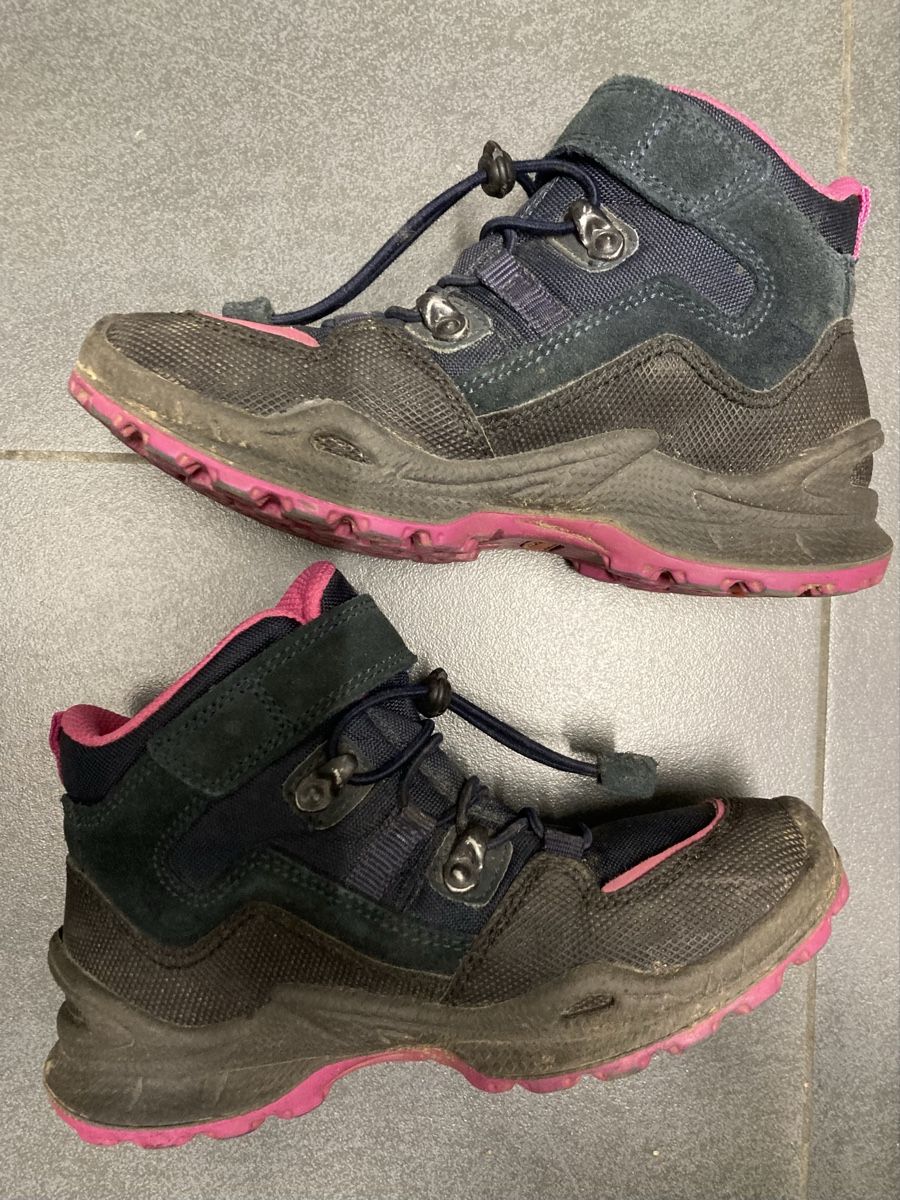 Elefanten Scarpe per ragazzi: Elefanten Wanderschuhe Gr. 32 dunkelblau pink  – Usato da Zürich venduto da Zauberland 3