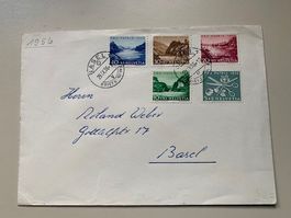 Enveloppe série Pro Patria 1956