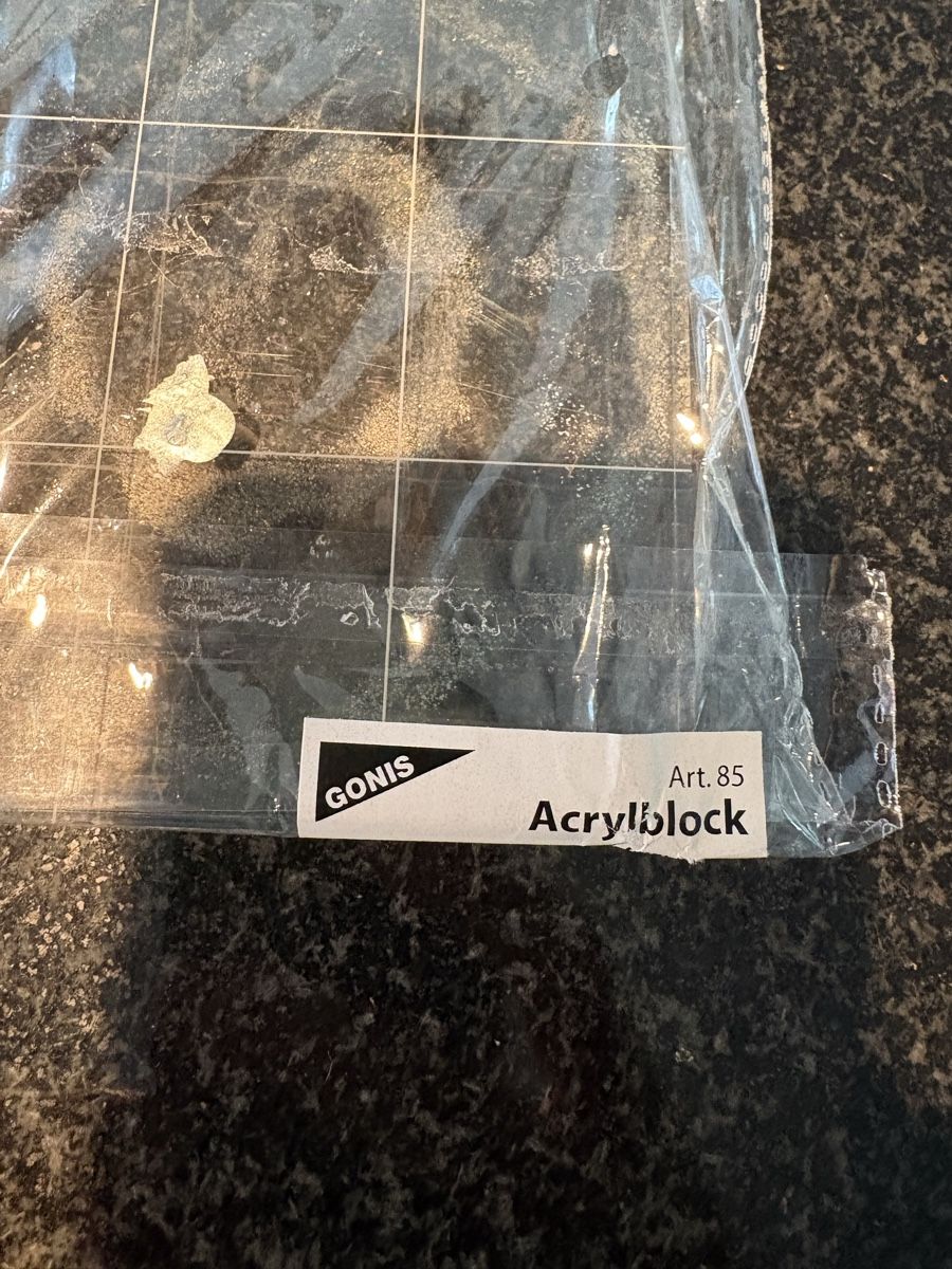 Gonis Stempel: Acrylblock Gonis – Gebraucht aus Konolfingen von Smorgi 1