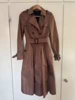 BURBERRY PRORSUM Trenchcoat Seide/Polyester 38  (CH 34)