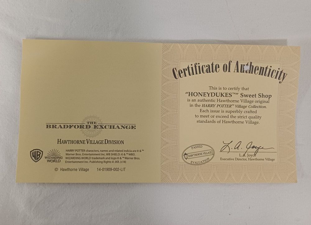 quot HONEYDUKES quot Sweet Shop mit Ron Weasley Harry Potter (Gebraucht) in