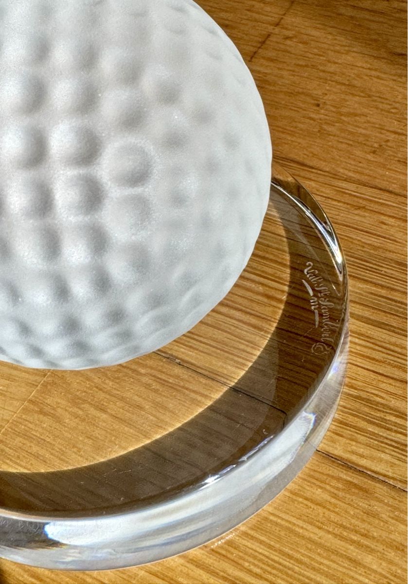 Statuette: Glasfigur Glofball Val St. Lambert – Usato da Basel venduto da superbusi 5